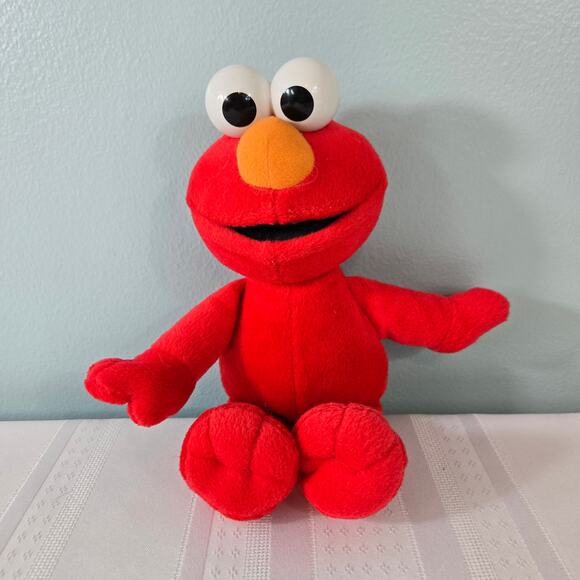 Vintage Sesame Street Baby Elmo Stuffed Animal 12" - Picture 1 of 4